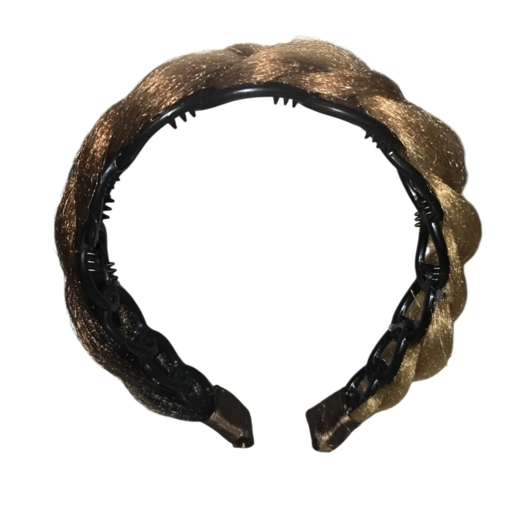 4/$15 Easy Weekend Hairstyles Boho Braids Braided Tan and Brown Headband